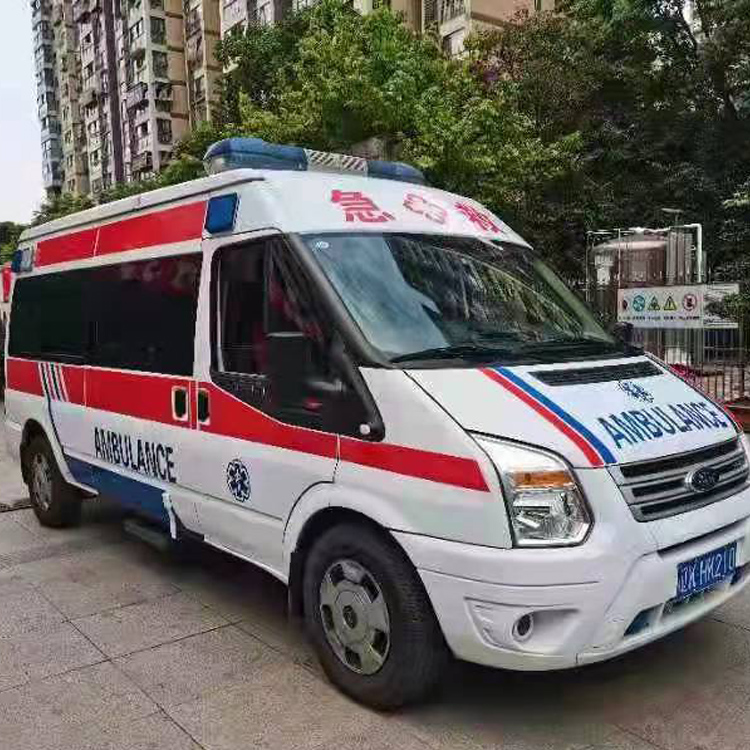 永春长途救护车护送病人返乡